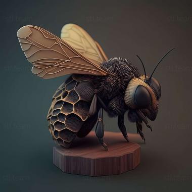 3D model Osmia uncinata (STL)